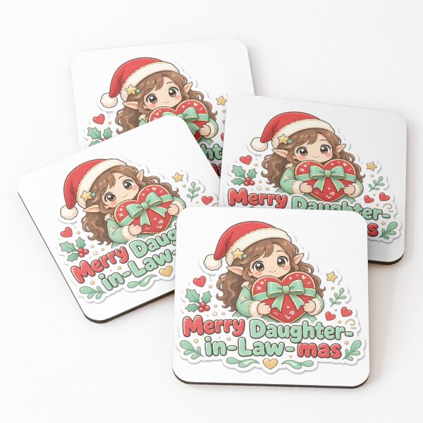 Artikelvorschau, Daughter In Law Christmas Merry Daughter-in-Law-mas Gift entworfen und verkauft von Soft Merch.