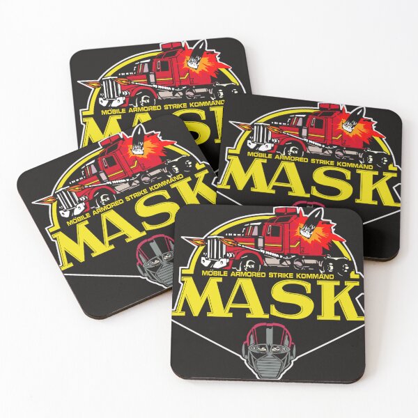 Item preview, Mask Mobile Armored Strike Kommand Retro 80'S Cartoon designed and sold by MichaelCleven.