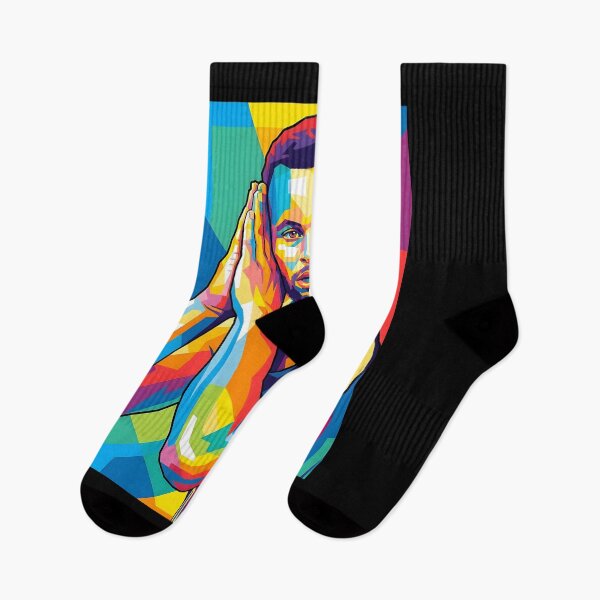 Aperçu de l'œuvre Stephen Curry Pop Art créée et vendue par Zamziri.