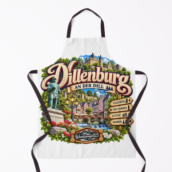 Item preview, Dillenburg Hesse – Old Town Schlossberg & Dilltal designed and sold by Wandervogel123.