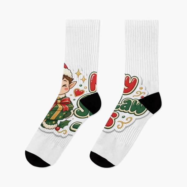 Artikelvorschau, Son In Law Christmas Merry Son-in-Law-mas Gift entworfen und verkauft von Soft Merch.