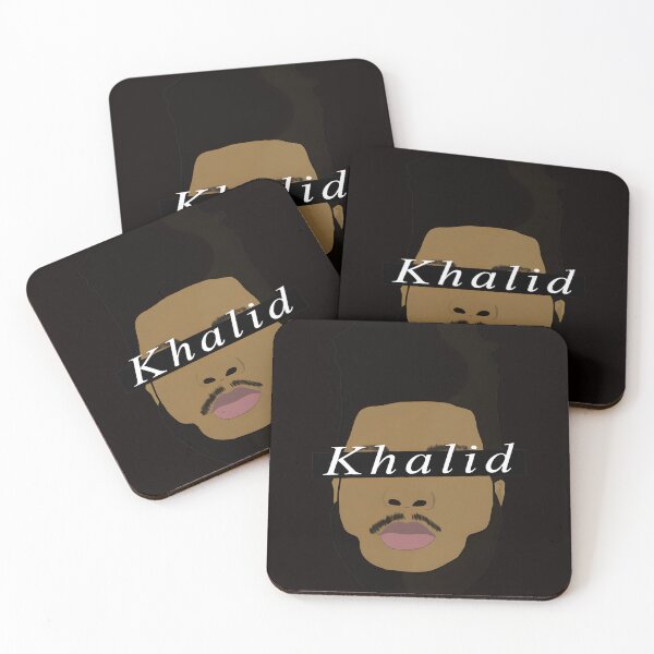 Item preview, Khalid Minimalist Portrait Censor Bar Art designed and sold by Bright-Wilds.