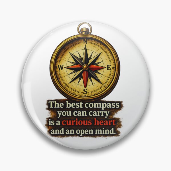 Item preview, The Best Compass Inspirational Quote Vintage designed and sold by GabeMountainArt.