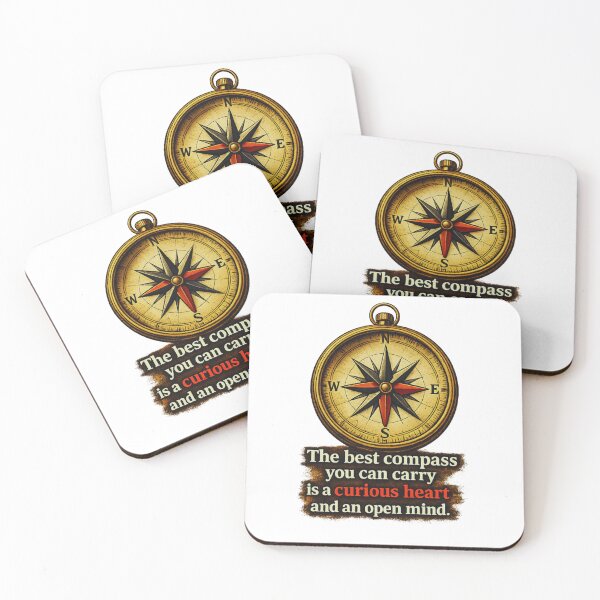 Item preview, The Best Compass Inspirational Quote Vintage designed and sold by GabeMountainArt.