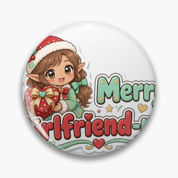 Artikelvorschau, Girlfriend Christmas Merry Girlfriend-mas Gift entworfen und verkauft von Soft Merch.