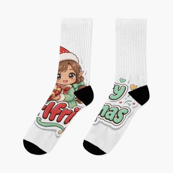 Item preview, Girlfriend Christmas Merry Girlfriend-mas Gift designed and sold by Soft Merch.