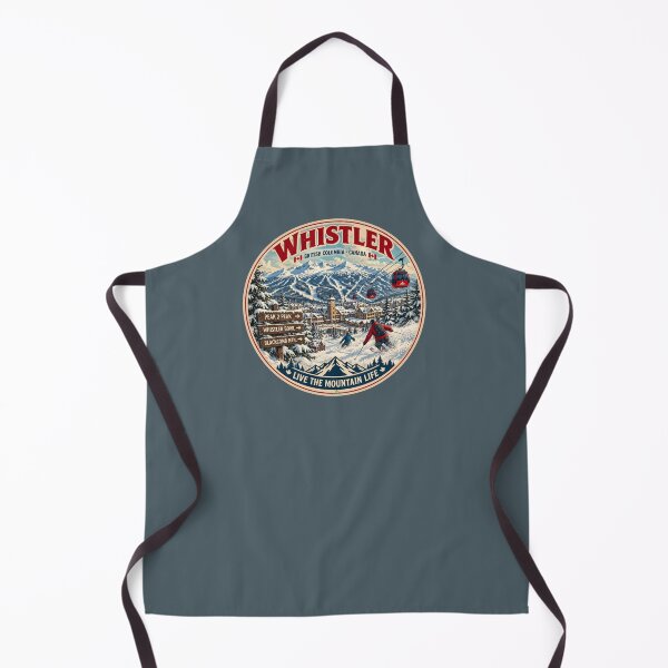 Item preview, Whistler Blackcome Ski Resort Canada B.C. Skiing Sticker TShirt 02 designed and sold by OuterShellUK.