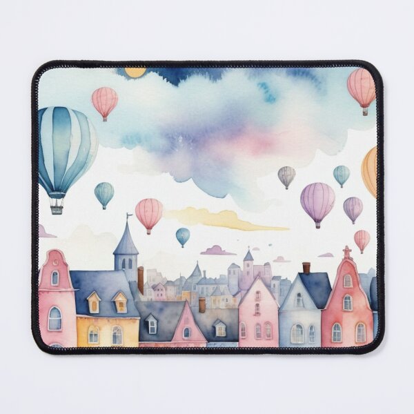 Item preview, Dreams Over the Rooftops designed and sold by Undersea Ai Art.