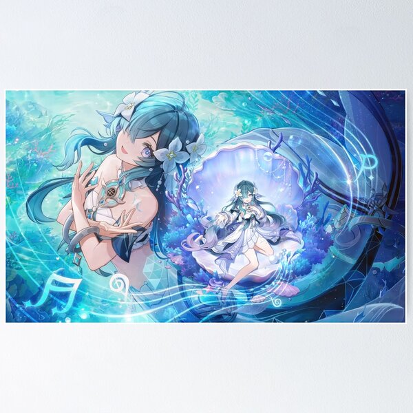Item preview, Vodyanitsa Key Artwork Genshin Impact designed and sold by Astral Drop.