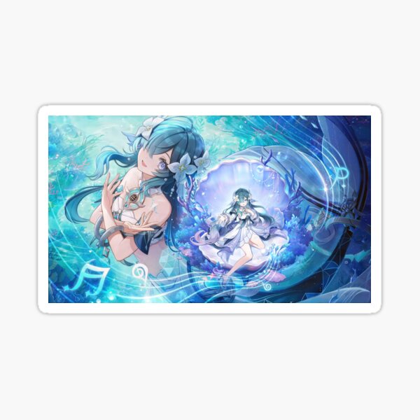 Item preview, Vodyanitsa Key Artwork Genshin Impact designed and sold by Astral Drop.
