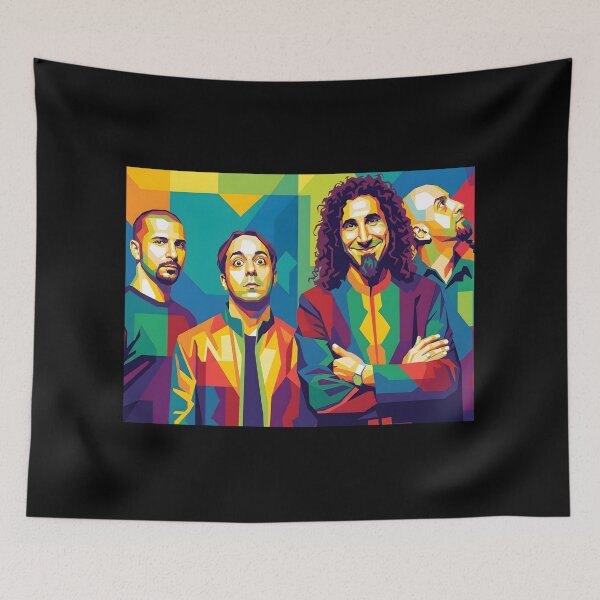 Artikelvorschau, System of a Down Pop-Art entworfen und verkauft von Zamziri.