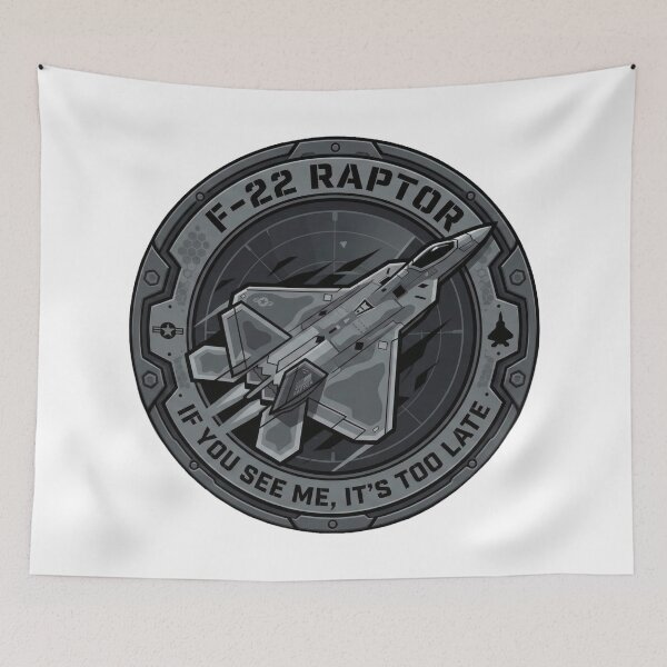 Item preview, F-22 Raptor Stealth Fighter Air Dominance Military Humor designed and sold by ArtDreams92.