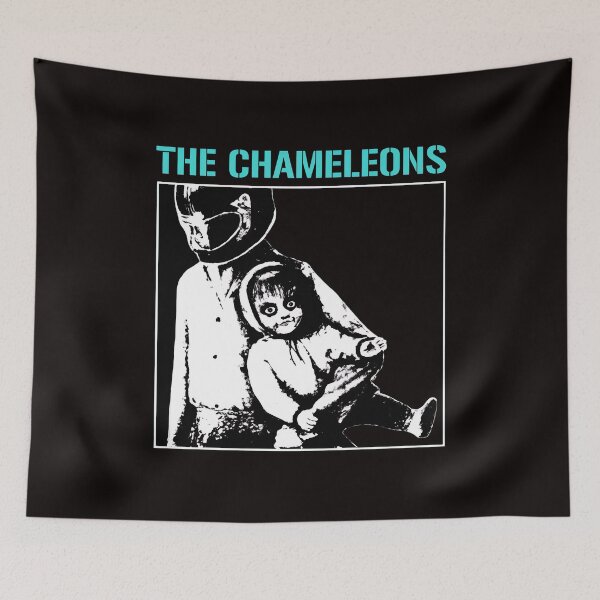 Artikelvorschau, Die Chameleons Retro-Grafikband-Art entworfen und verkauft von Bright-Wilds.