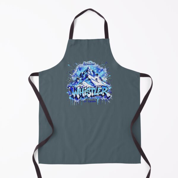Item preview, Whistler Blackcome Ski Resort Canada B.C. Skiing Sticker TShirt 03 designed and sold by OuterShellUK.