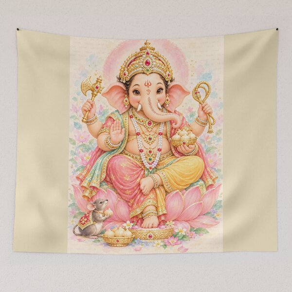 Item preview, Little Ganesha — Sweet Pastel Blessings designed and sold by LuluLeb.