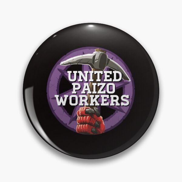 Item preview, United Paizo Workers Pickaxe Labor Emblem designed and sold by Bright-Wilds.