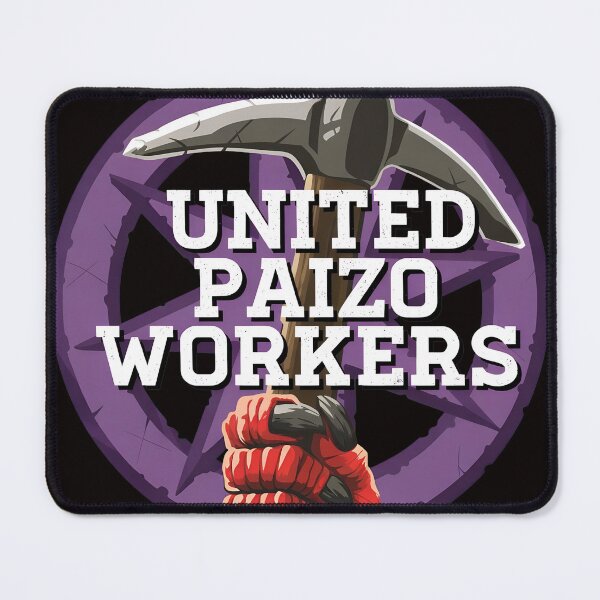 Item preview, United Paizo Workers Pickaxe Labor Emblem designed and sold by Bright-Wilds.