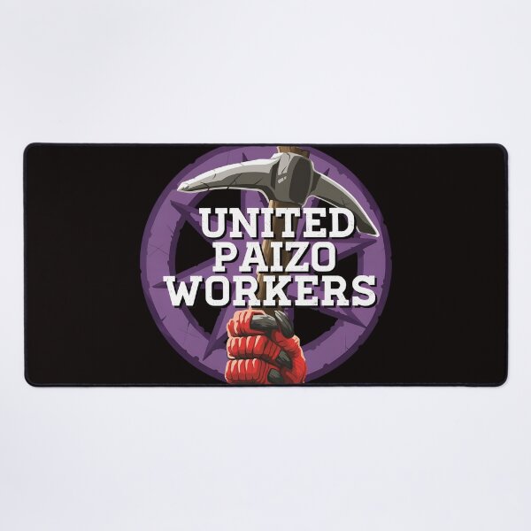 Item preview, United Paizo Workers Pickaxe Labor Emblem designed and sold by Bright-Wilds.