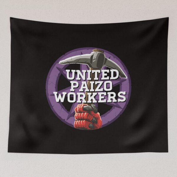 Item preview, United Paizo Workers Pickaxe Labor Emblem designed and sold by Bright-Wilds.