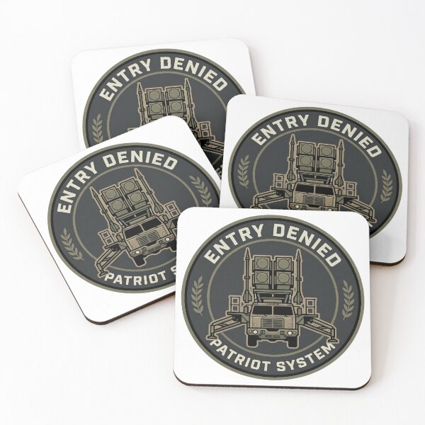 Item preview, Patriot Missile System Entry Denied Air Defense Humor designed and sold by ArtDreams92.