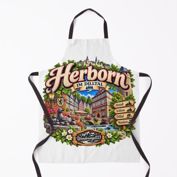 Item preview, Herborn in the Dill Valley – Historic Old Town Hesse designed and sold by Wandervogel123.