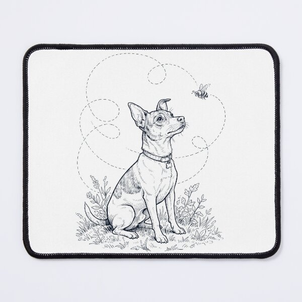Item preview, Rat Terrier Bumble Bee Honeybee Dog Lover designed and sold by dian-rody-crest.