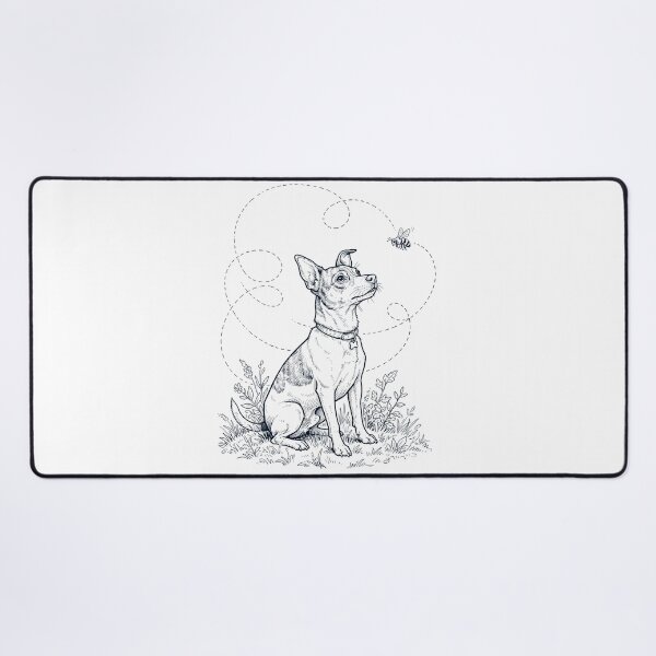 Item preview, Rat Terrier Bumble Bee Honeybee Dog Lover designed and sold by dian-rody-crest.