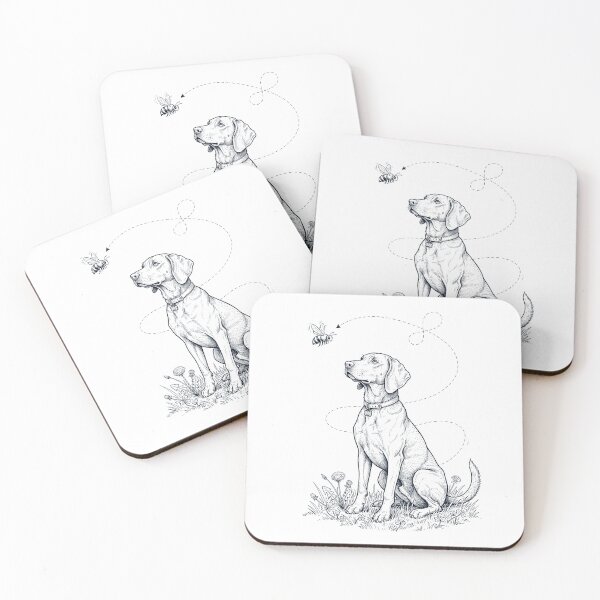 Item preview, Redbone Coonhound Bumble Bee Honeybee Dog Lover designed and sold by dian-rody-crest.