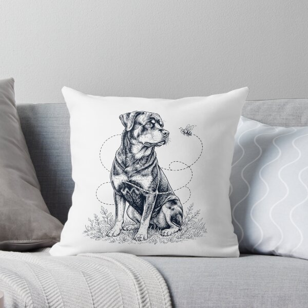 Item preview, Rottweiler Bumble Bee Honeybee Dog Lover designed and sold by dian-rody-crest.