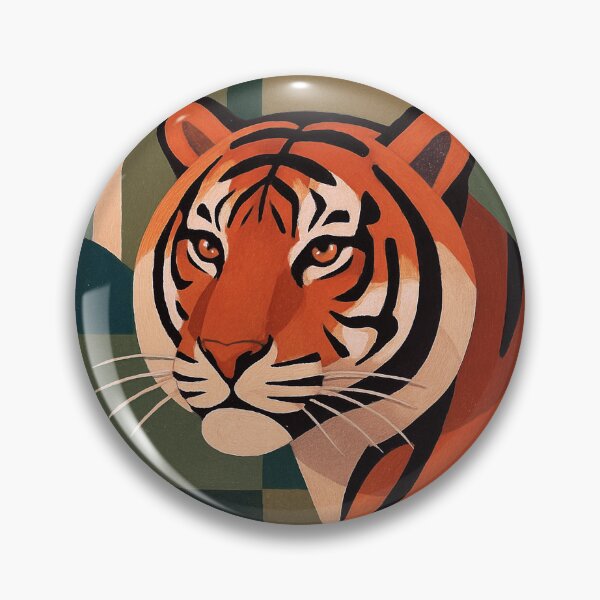 Item preview, Tiger illustration – Majestic Wild Tiger Portrait designed and sold by GalleryKauffeld.