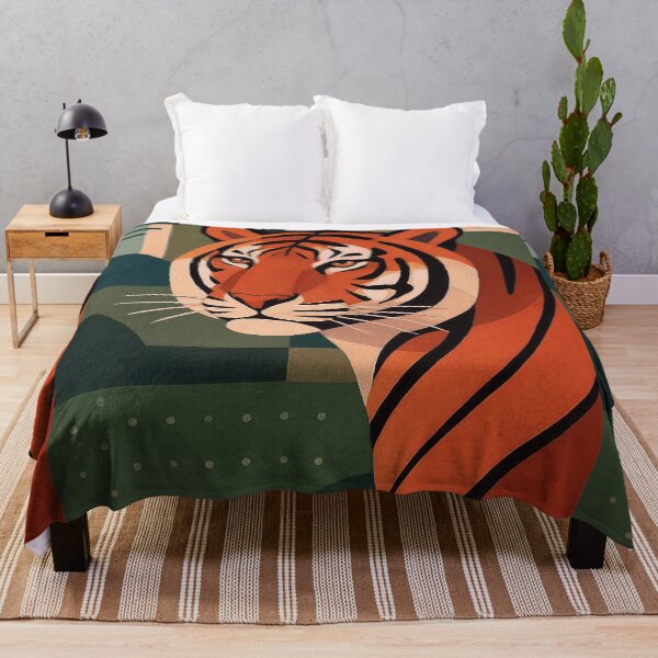 Item preview, Tiger illustration – Majestic Wild Tiger Portrait designed and sold by GalleryKauffeld.