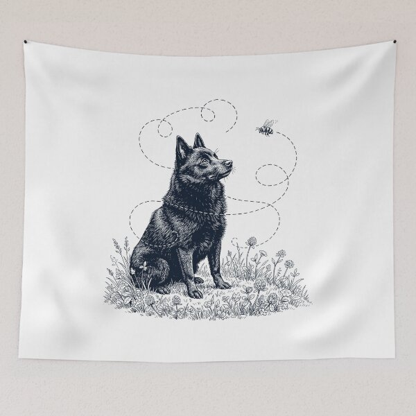 Item preview, Schipperke Bumble Bee Honeybee Dog Lover designed and sold by dian-rody-crest.