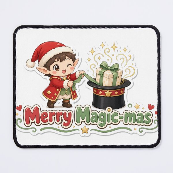 Item preview, Magician Christmas Merry Magic-mas Gift designed and sold by Soft Merch.