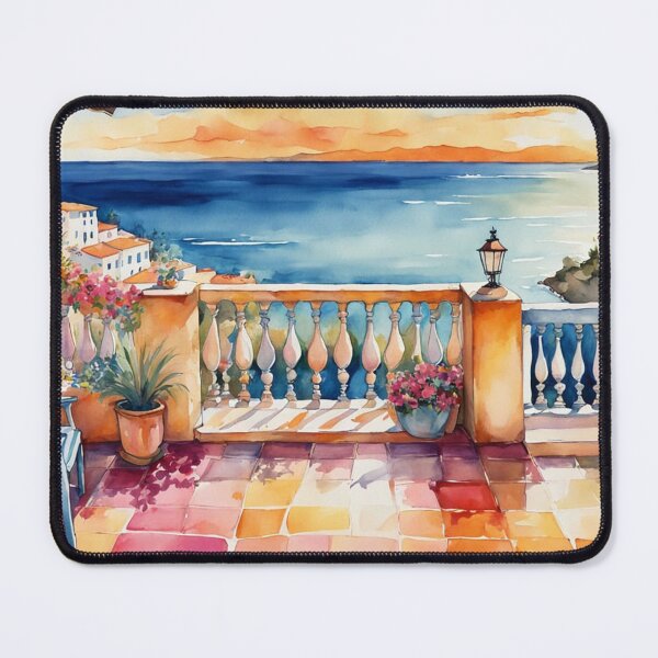 Item preview, Summer on the Terrace designed and sold by Undersea Ai Art.