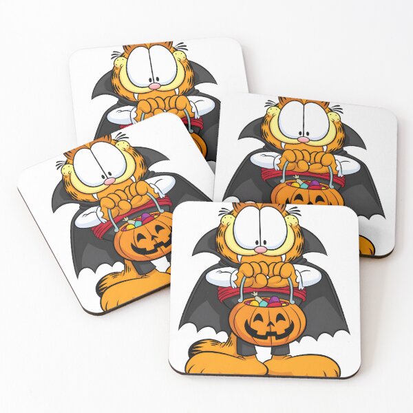 Item preview, Garfield Halloween pumpkin designed and sold by Dray-Bonne.