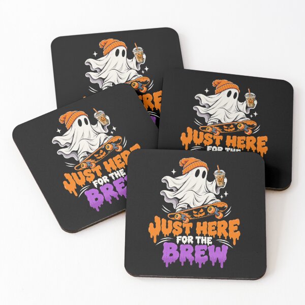 Artikelvorschau, Skateboarding Ghost Brew Drink Spooky Season entworfen und verkauft von markymaarty.