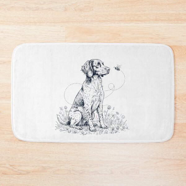 Item preview, Small Munsterlander Pointer Bumble Bee Honeybee Dog Lover designed and sold by dian-rody-crest.