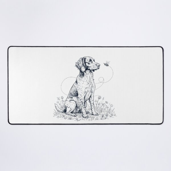 Item preview, Small Munsterlander Pointer Bumble Bee Honeybee Dog Lover designed and sold by dian-rody-crest.