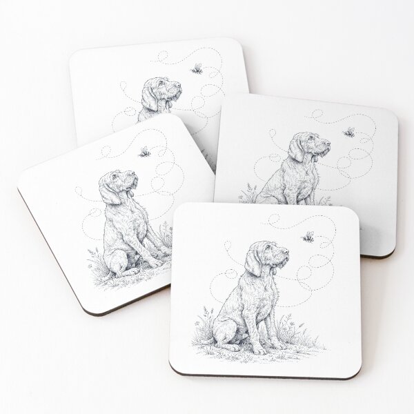 Item preview, Spinone Italiano Bumble Bee Honeybee Dog Lover designed and sold by dian-rody-crest.