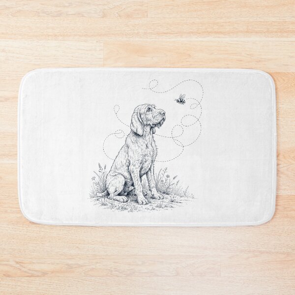 Artikelvorschau, Spinone Italiano Hummel Honigbiene Hundeliebhaber entworfen und verkauft von dian-rody-crest.