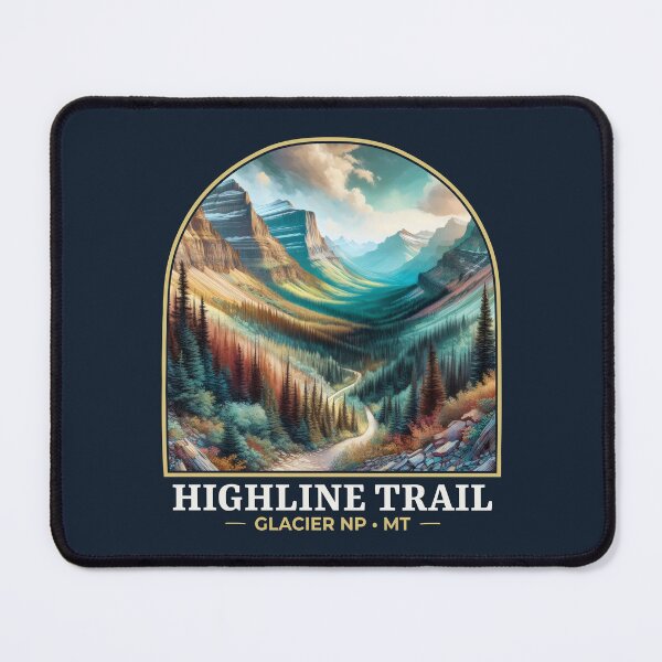 Item preview, Highline Trail Hiking Logan Pass Montana Adventure designed and sold by wildexperience.