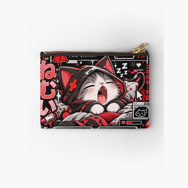Item preview, Low Battery - Sleepy Cat Glitch Manga designed and sold by Visual Dept..