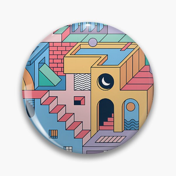 Item preview, 80s Escher logo designed and sold by Perpertit.