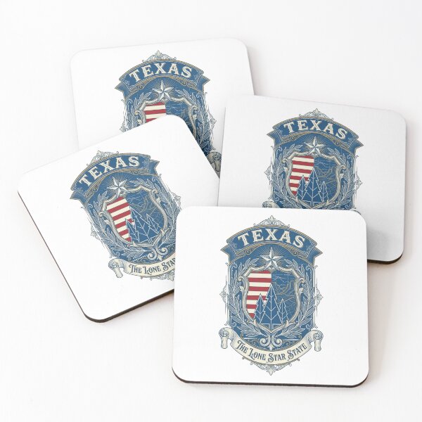 Item preview, Texas Lone Star State Vintage Crest Emblem designed and sold by Dzblack.