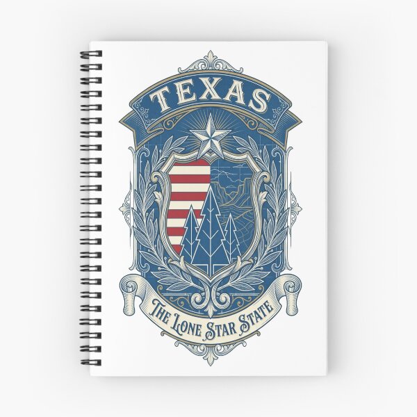 Item preview, Texas Lone Star State Vintage Crest Emblem designed and sold by Dzblack.