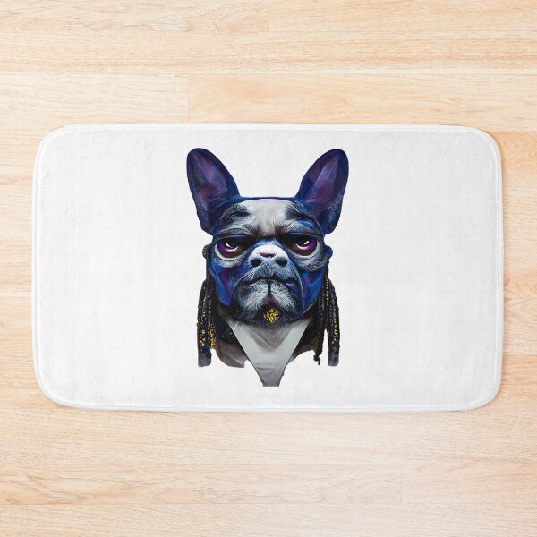 Item preview, Surreal French Bulldog with Human Face Illustration Art designed and sold by Zayoun Stor.