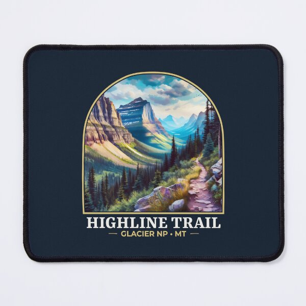 Item preview, Vintage Highline Trail Montana Mountain Landscape designed and sold by wildexperience.