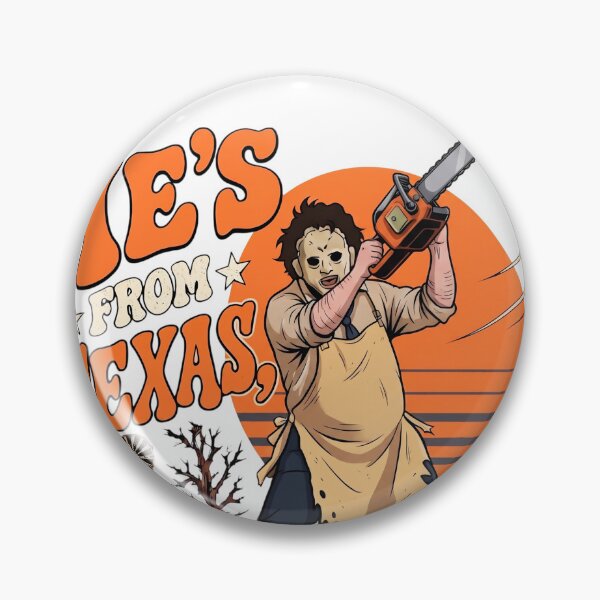 Artikelvorschau, Er kommt aus Texas, das kann ich sagen – Halloween-Horror-Vintage entworfen und verkauft von NilsMitchell.