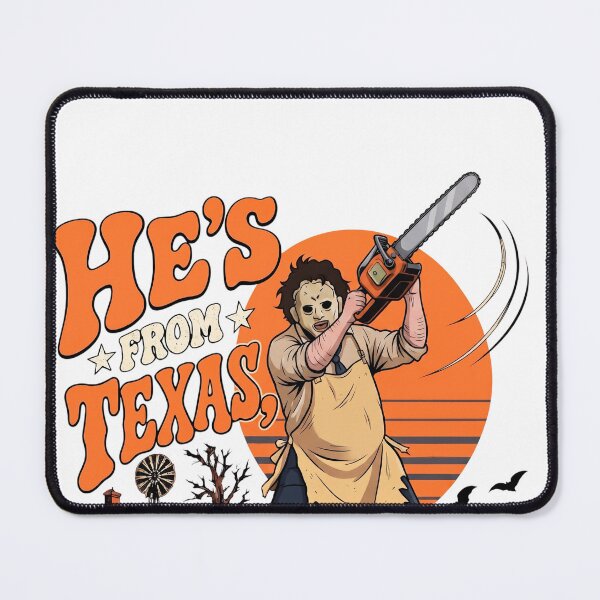 Item preview, Hes From Texas I Can Tell Halloween Horror Vintage designed and sold by NilsMitchell.