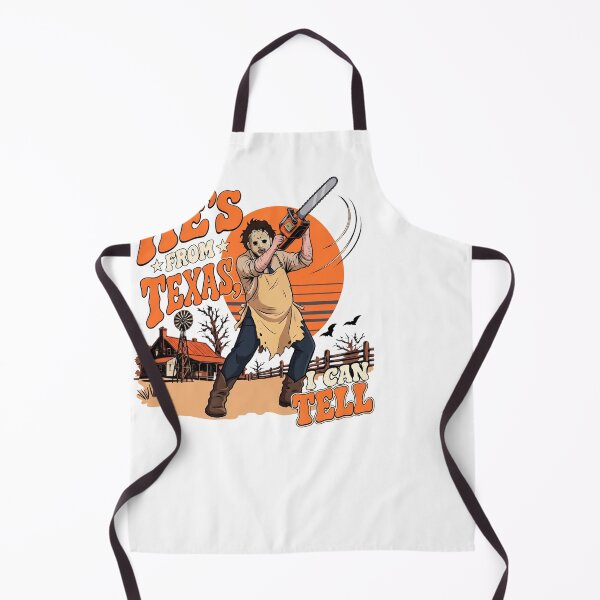 Item preview, Hes From Texas I Can Tell Halloween Horror Vintage designed and sold by NilsMitchell.